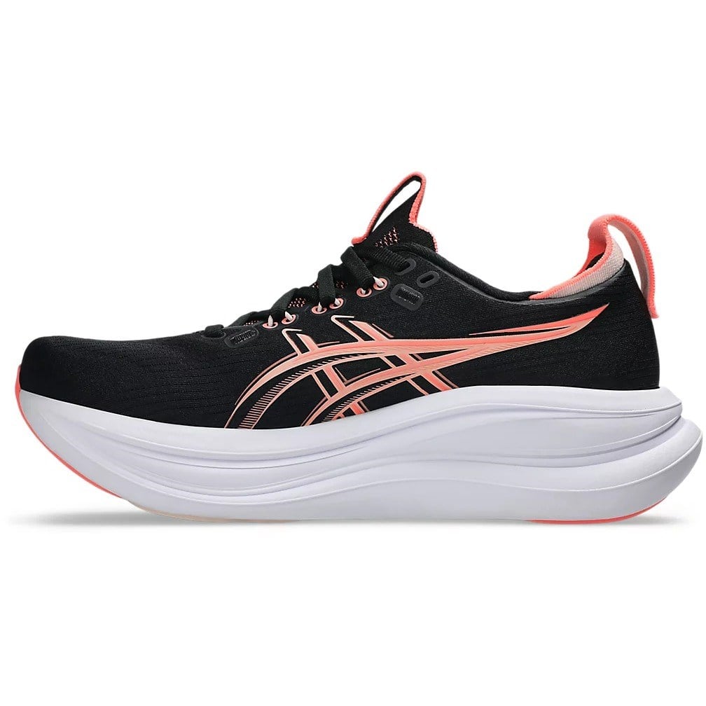 Asics Gel Nimbus 28 (B Width) Womens - Black/Pearl Pink