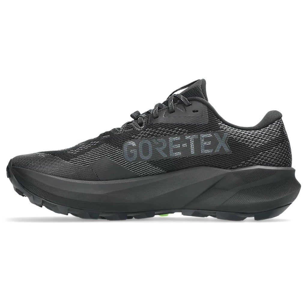 Black sneaker on a white background