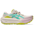 Asics Trabuco Max 5 (B Width) Womens - Mineral Beige/Aurora Green