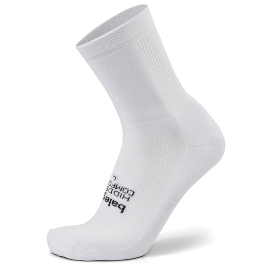 Balega Hidden Comfort Mini Crew Socks - White