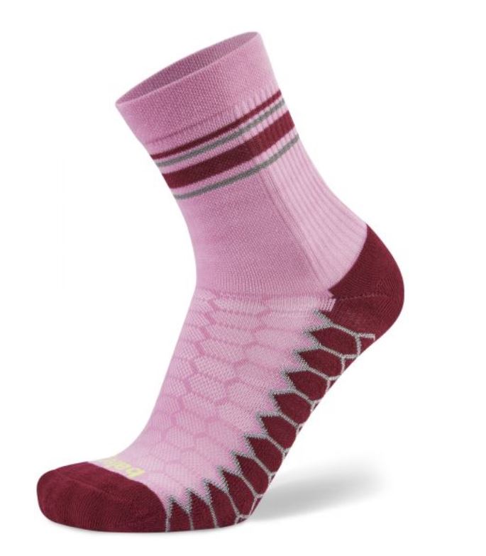 Balega Silver Socks - Candy Floss Pink (Mini Crew)