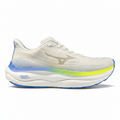 Mizuno Wave Sky 9 (D Wide) Womens - Snow White/Silver Birch/Ultramarine