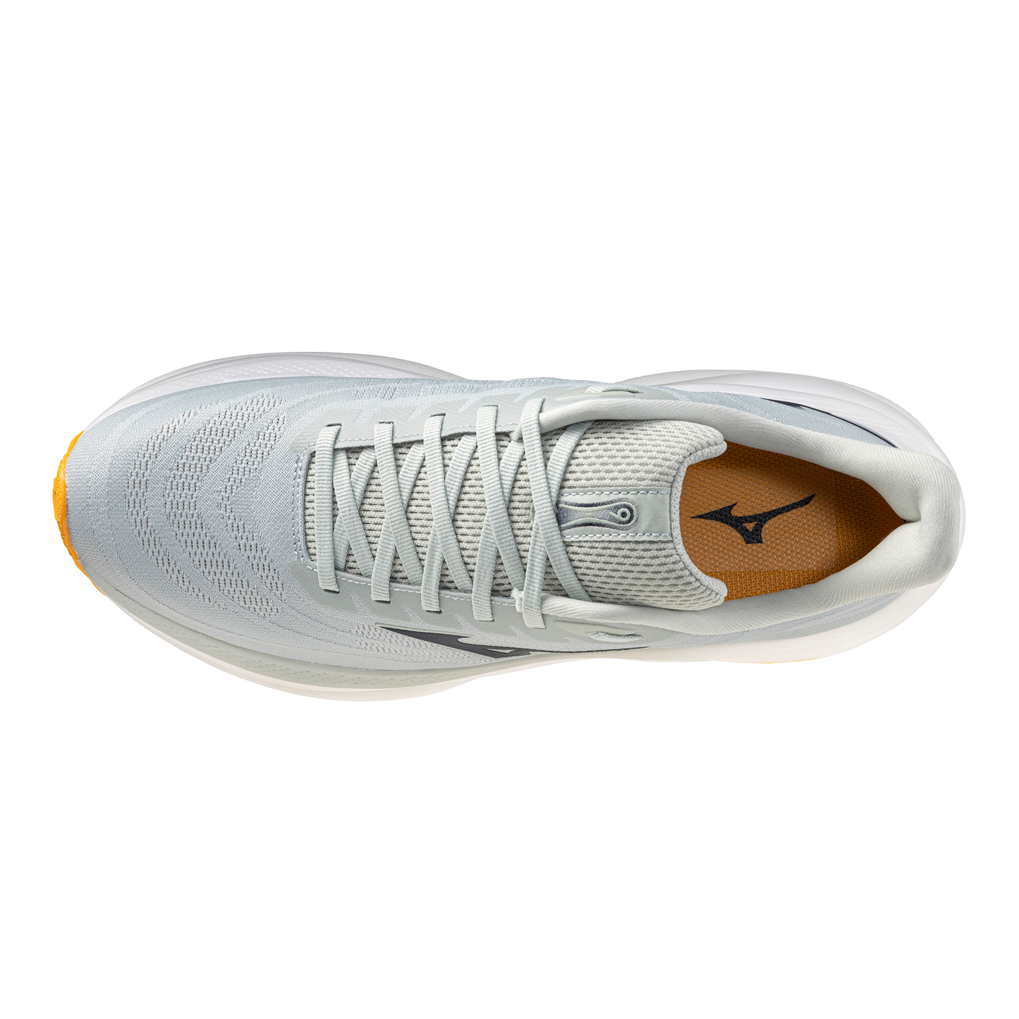 White running shoe with visible brand logo on a white background