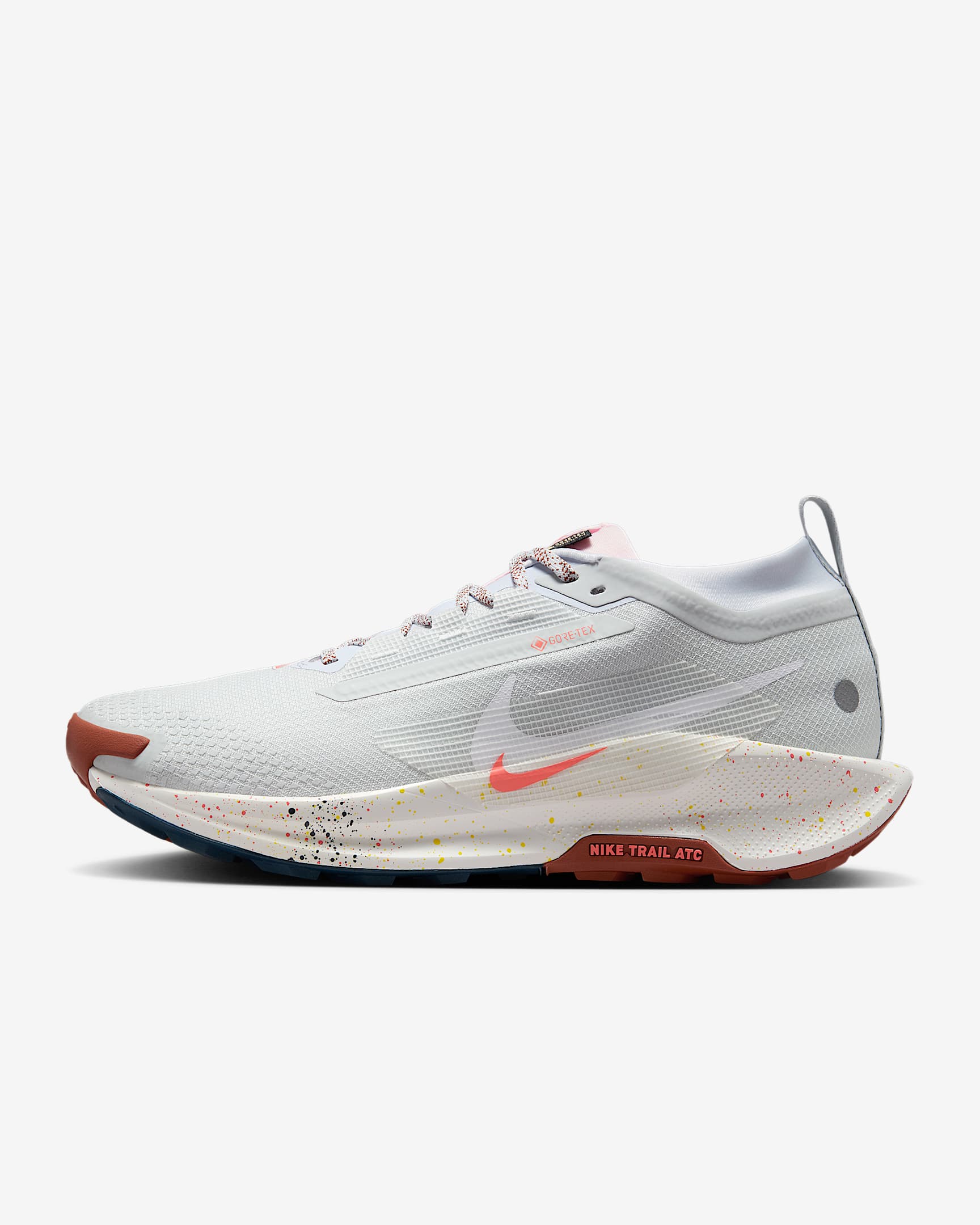 Nike Pegasus Trail 5 GTX (B Width) - Pure Platinum/White (Womens)