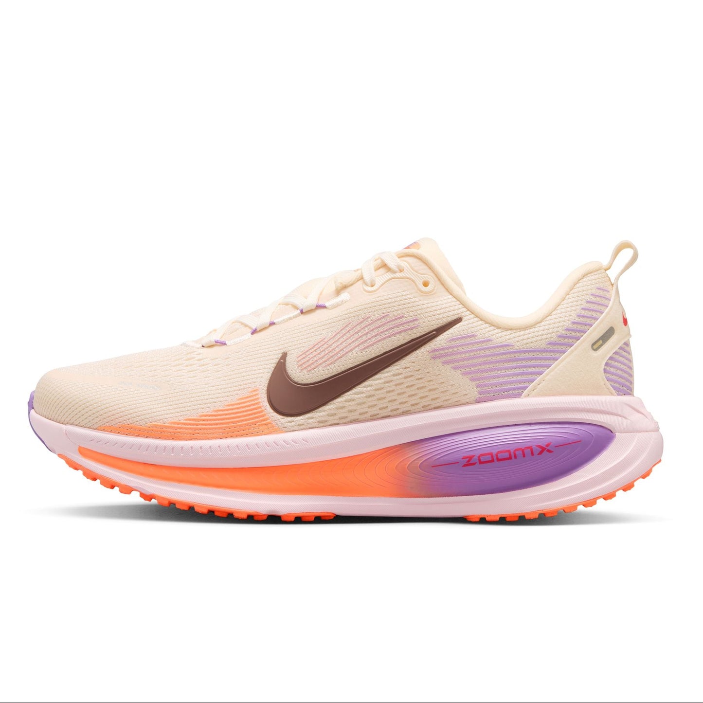 Nike running shoe with a white background