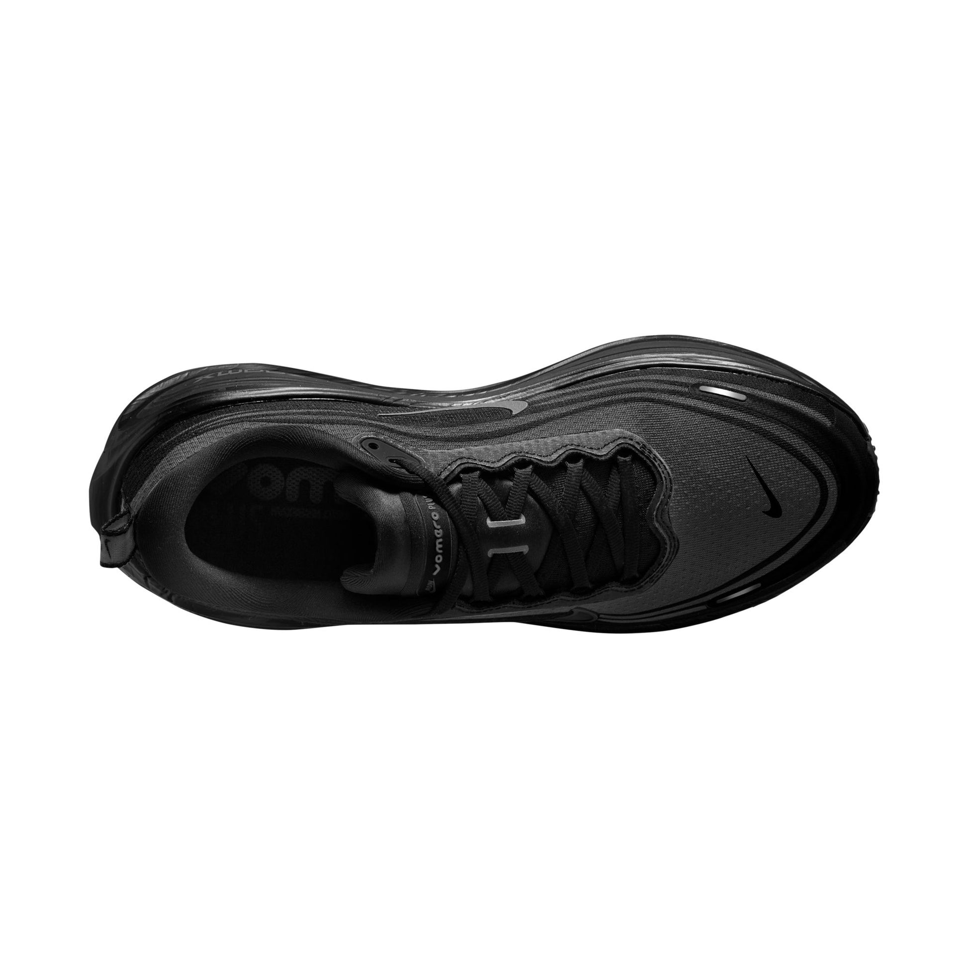 Black sneaker on a white background