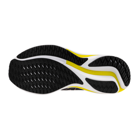 Mizuno Wave Rider 28 (2E Width) - Black/White/Evening Primrose (Mens)