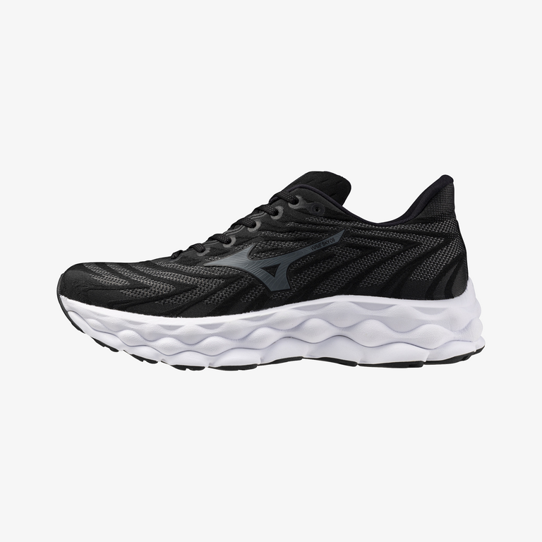 Mizuno Wave Sky 8 (2E Width) - Black Metallic (Mens)