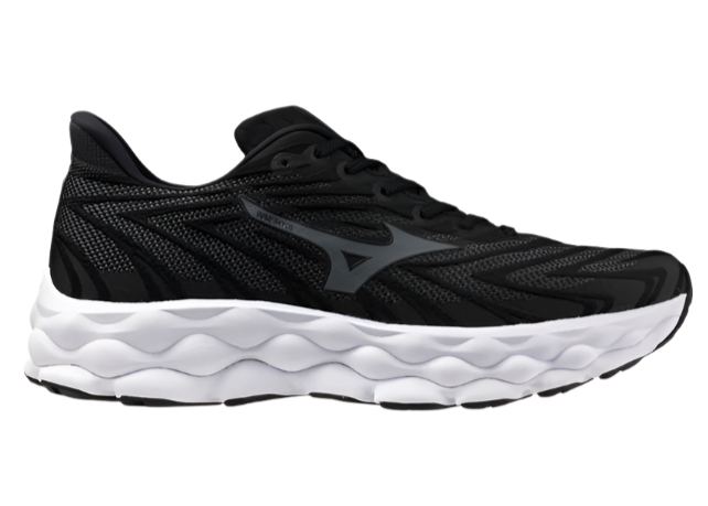 Mizuno Wave Sky 8 (2E Width) - Black Metallic (Mens)