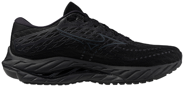 Mizuno Wave Inspire 20 (B Width) - Black/Ultimate Grey/Black (Womens)