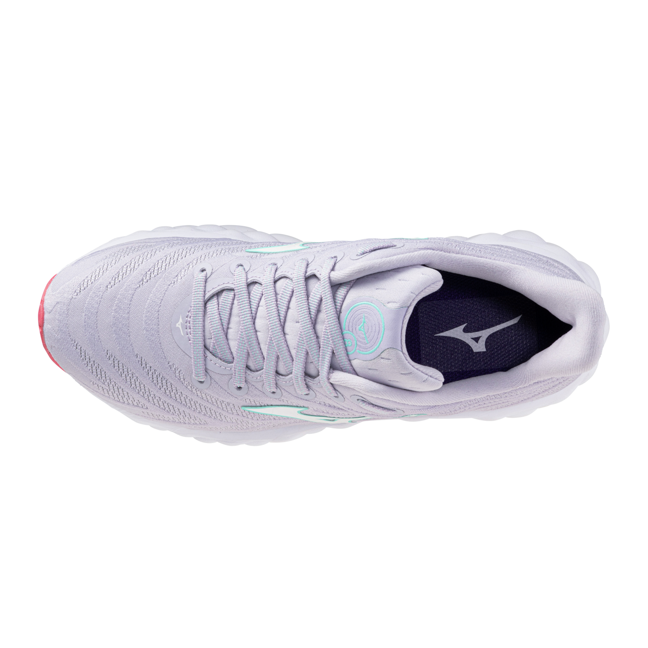 Mizuno Wave Sky 8 (B Width) - Thistle/White/Camellia Rose (Womens)