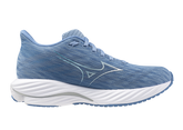 Mizuno Wave Rider 28 (B Width) - Glacier Lake/White/Parisian Blue (Womens)