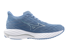 Mizuno Wave Rider 28 (B Width) - Glacier Lake/White/Parisian Blue (Womens)