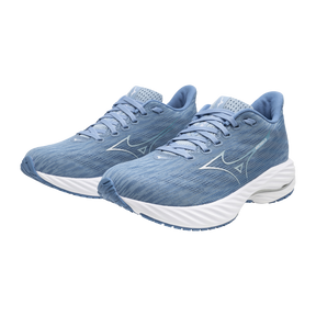 Mizuno Wave Rider 28 (B Width) - Glacier Lake/White/Parisian Blue (Womens)