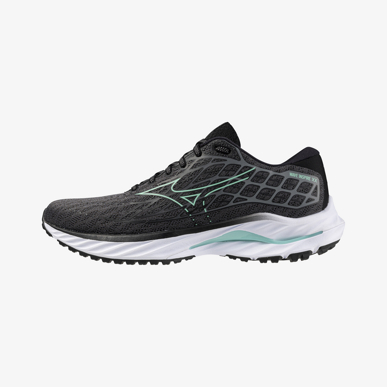 Mizuno Wave Inspire 20 (D Width) - Iron Green (Womens)