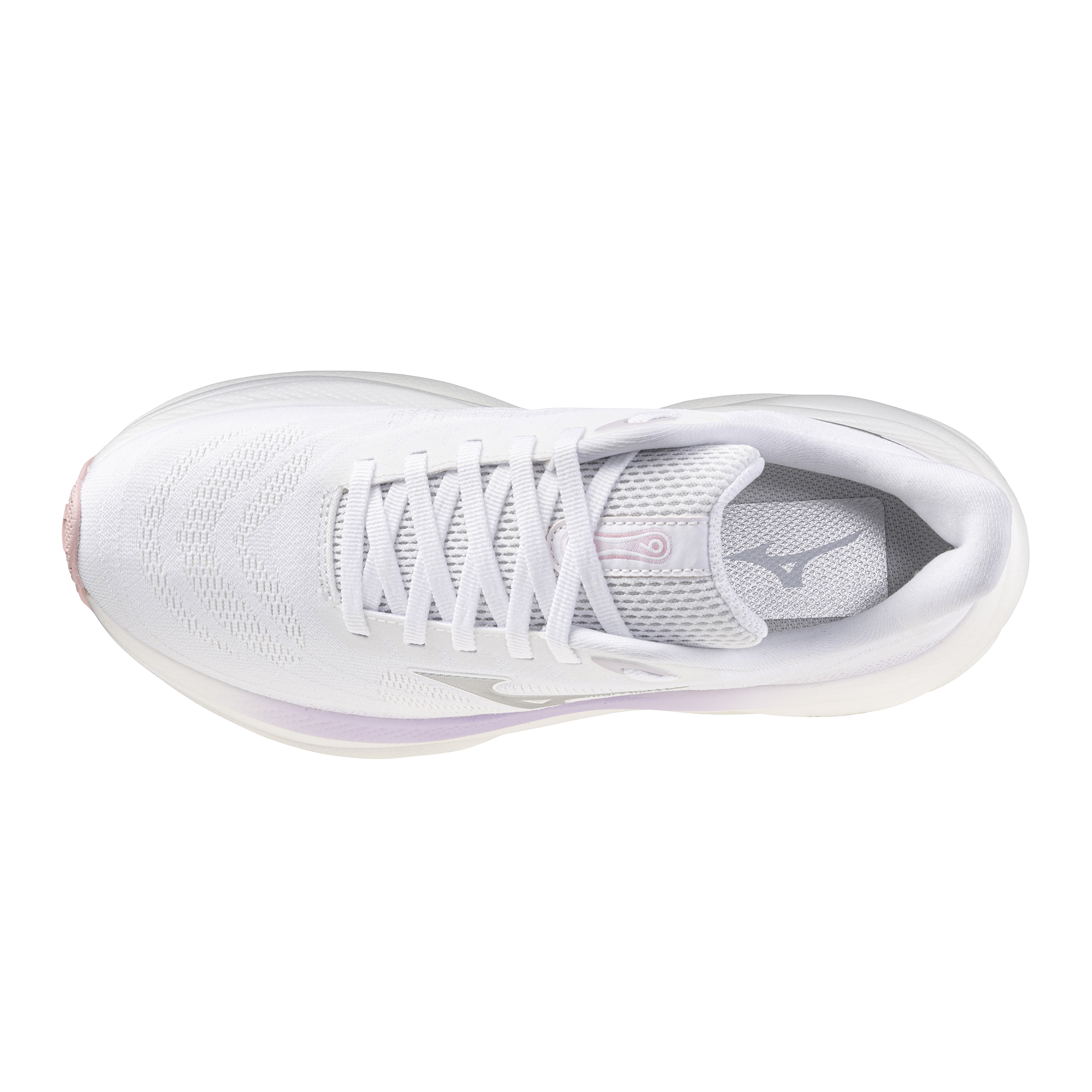 Mizuno Wave Sky 9 (B Width) - White/Silver/Orchid Petal (Womens)