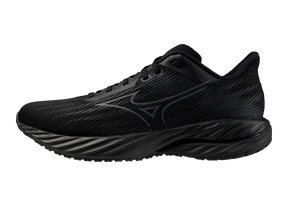 Mizuno Wave Inspire 21 (D Width) - Black/Metallic Grey (Womens)