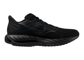 Mizuno Wave Inspire 21 (D Width) - Black/Metallic Grey (Womens)