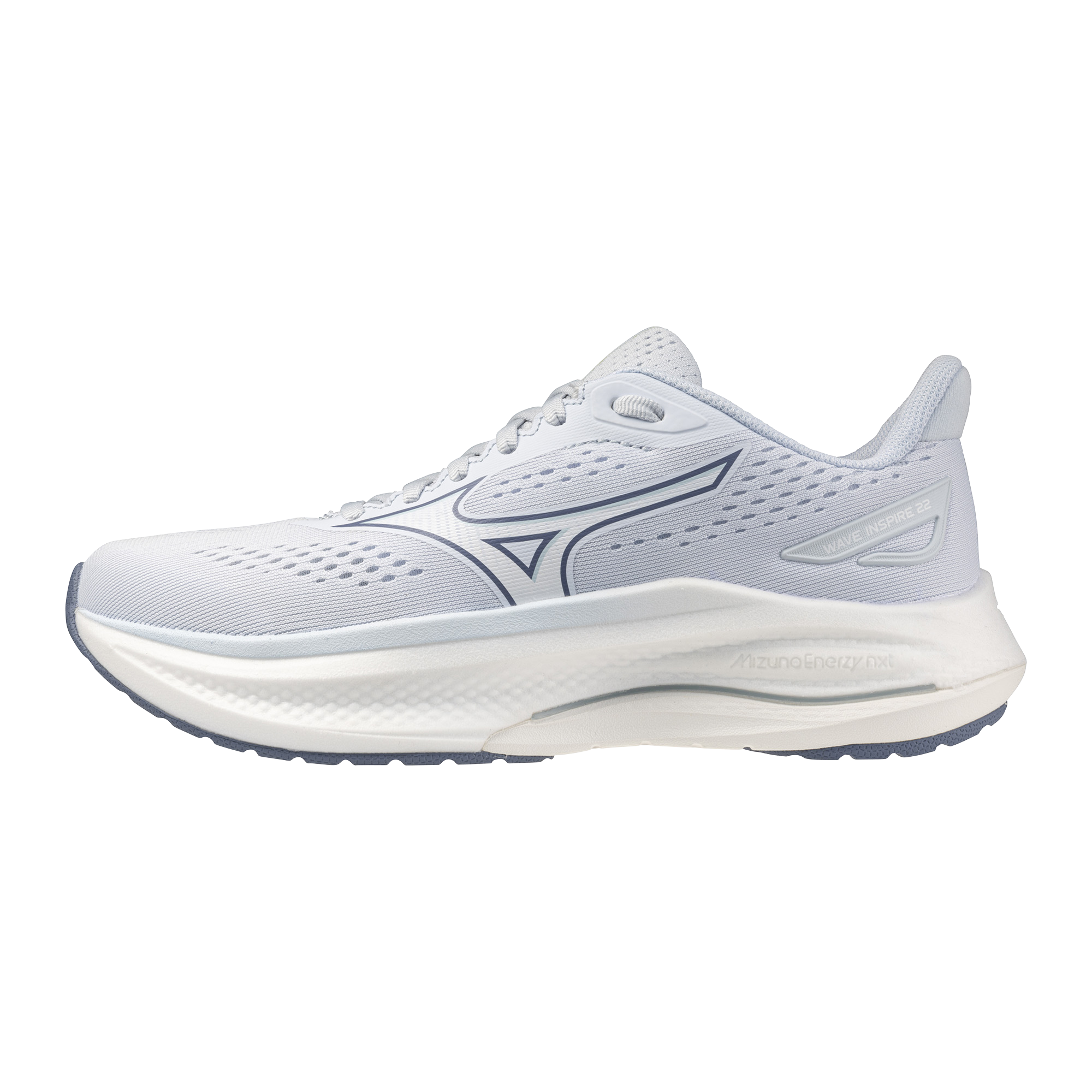 Mizuno Wave Inspire 22 (B Width) - Ancient Water/White/Ice Water (Womens)