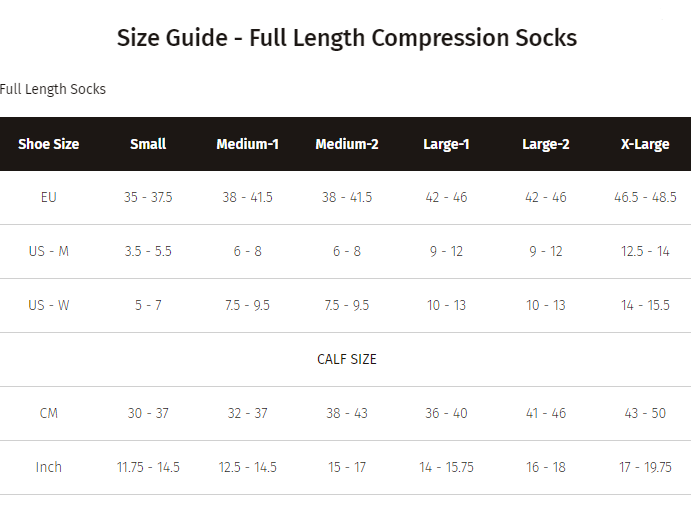 2XU Compression Socks (Full Length)