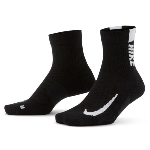 Nike Multiplier Running Ankle Socks (2 pack) Unisex