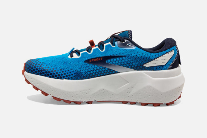 Brooks Caldera 6 (B Width) - Peacoat/Atomic Blue/ Rooibos (Mens)