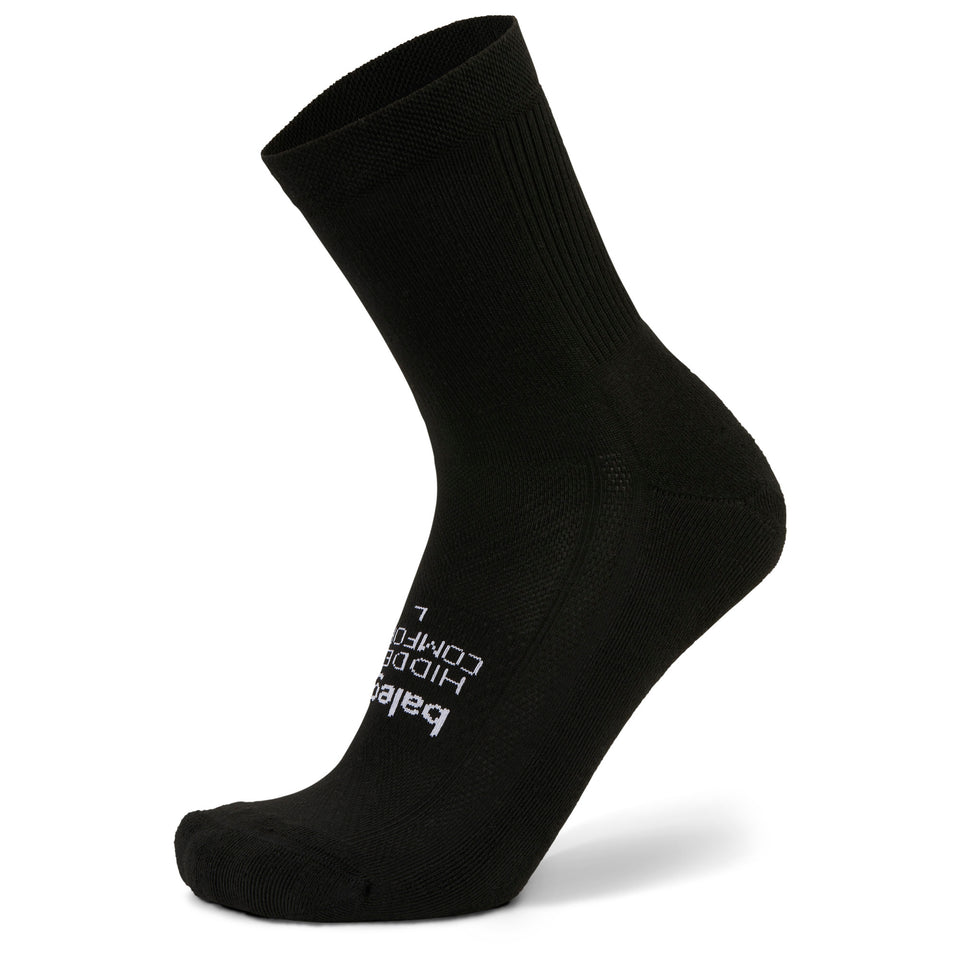 Balega Hidden Comfort Mini Crew Socks - Black
