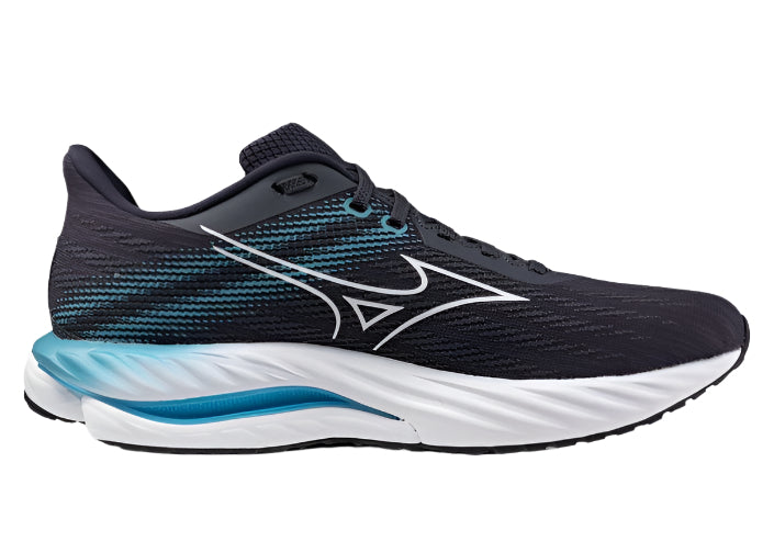 Mizuno Wave Inspire 21 (2E Width) - Odyssey Grey/White/Capri Breeze (Mens)