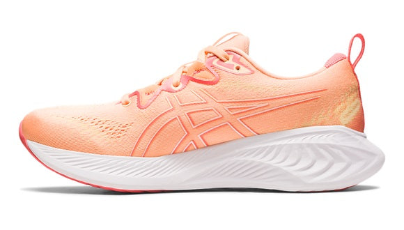 Asics Gel Cumulus 25 (D Width) - Summer Dune/Light Orange (Womens)