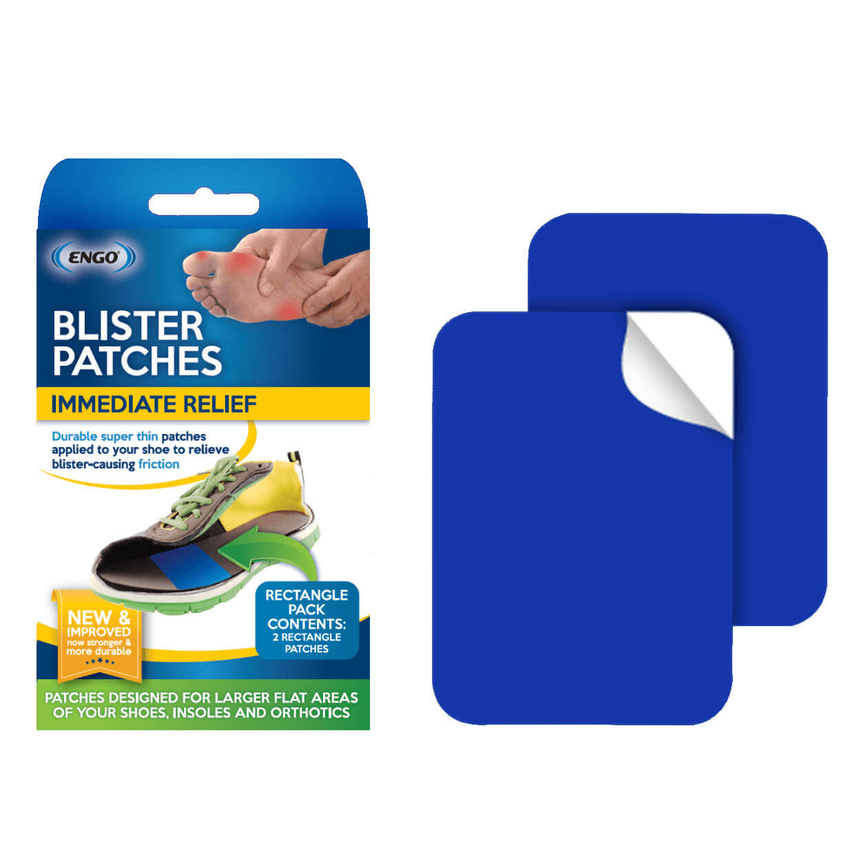 Engo Blister Patches - Rectangle Pack