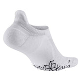 Nike Elite Cushioned No Show Socks (Adults)- White/Black Hex
